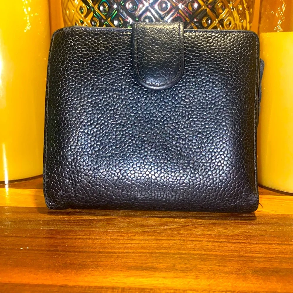 Rehab Chanel Black Caviar Wallet - Picture 3 of 12